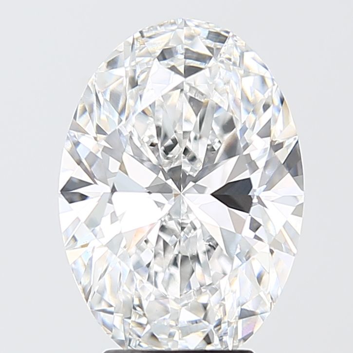 4.07 ct. oval Lab Grown Diamond front image