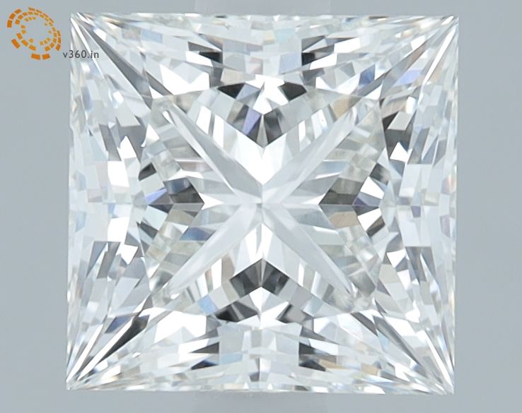 1.65 ct. princess Lab Grown Diamond front image