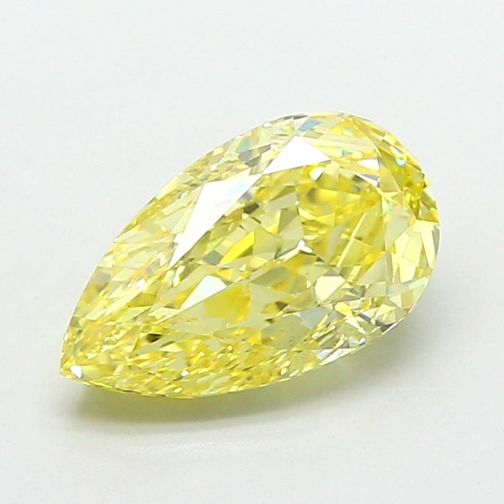 1.01 CT Fancy Vivid Blue PEAR