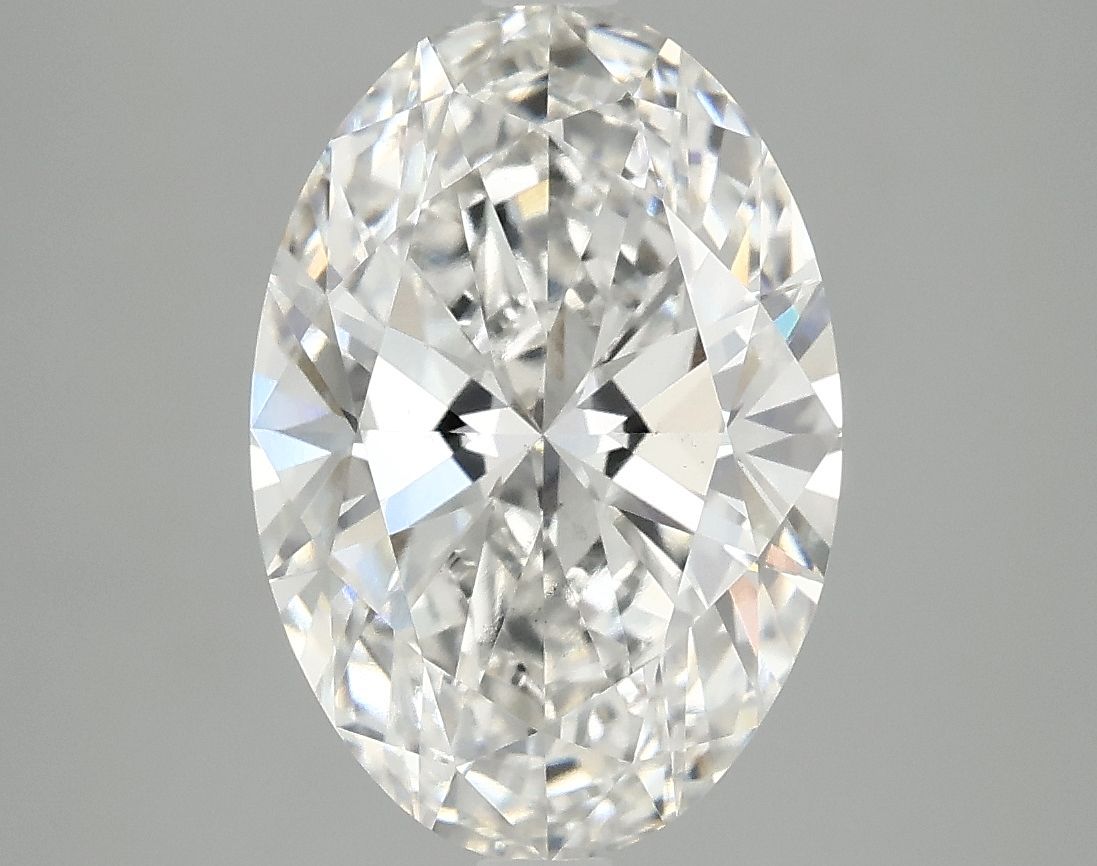 3.76 ct. oval Lab Grown Diamond front image