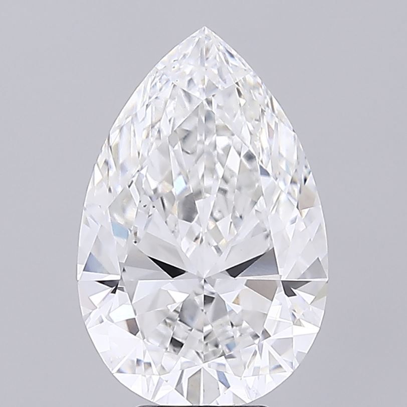 7.05 ct. pear Lab Grown Diamond front image