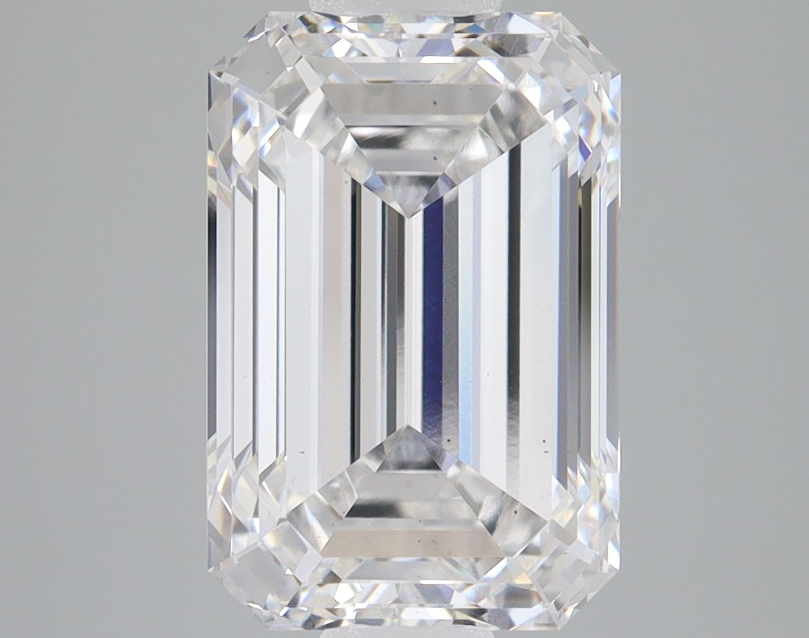 4.09 ct. emerald Lab Grown Diamond front image