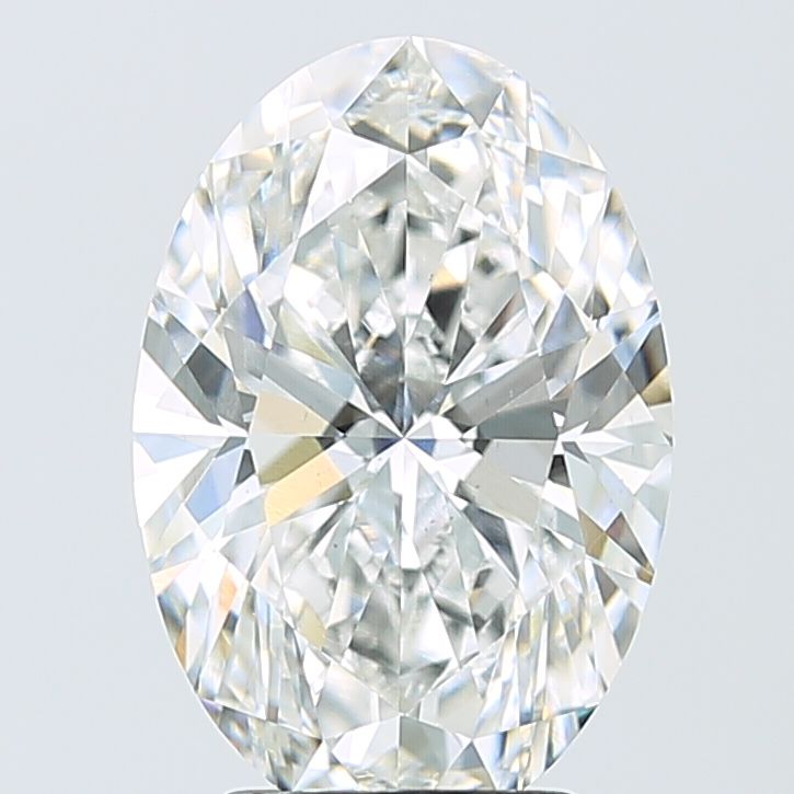 4.02 ct. oval Lab Grown Diamond front image