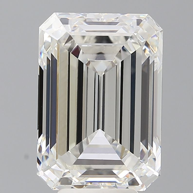 7.02 ct. emerald Lab Grown Diamond front image