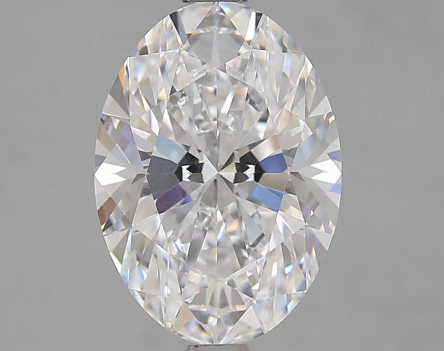 3.02 ct. oval Lab Grown Diamond front image
