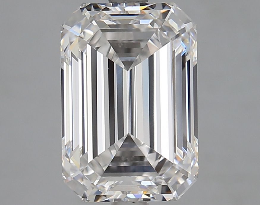 Diamant Émeraude 4.15 ct - Couleur E - Pureté VS1