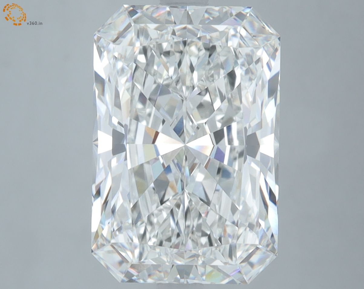 5.10 ct. radiant Lab Grown Diamond front image