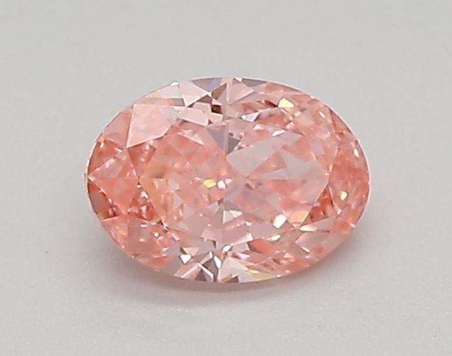 0.5 CT Fancy Vivid Pink OVAL