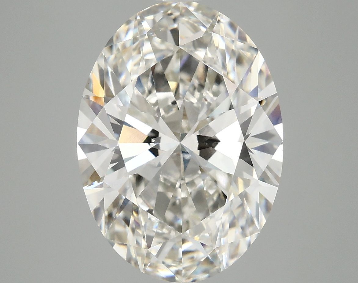 5.09 ct. oval Lab Grown Diamond front image