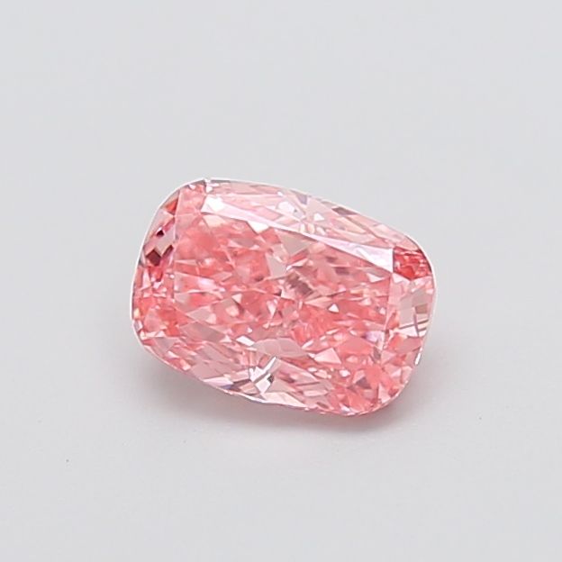 1.02 CT Fancy Vivid Pink CUSHION MODIFIED