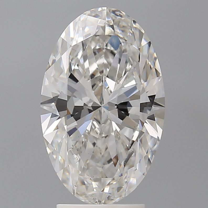 3.52 ct. oval Lab Grown Diamond front image