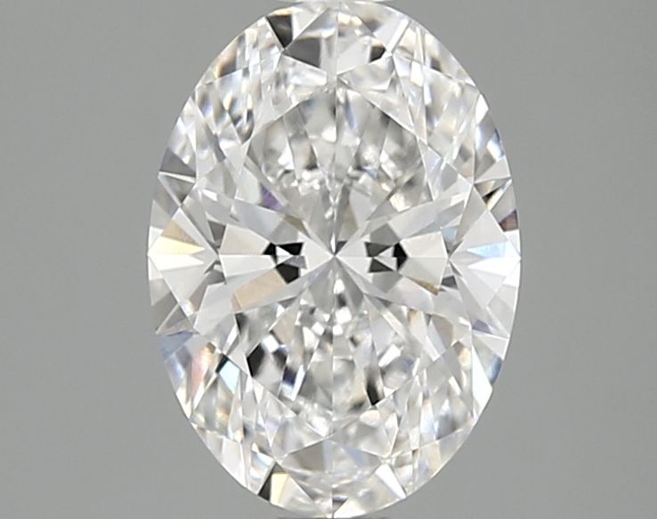 1.35 ct. oval Lab Grown Diamond front image