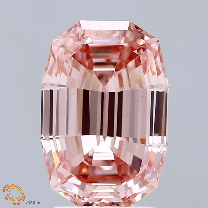 3.17 ct lab-grown Cushion Diamond