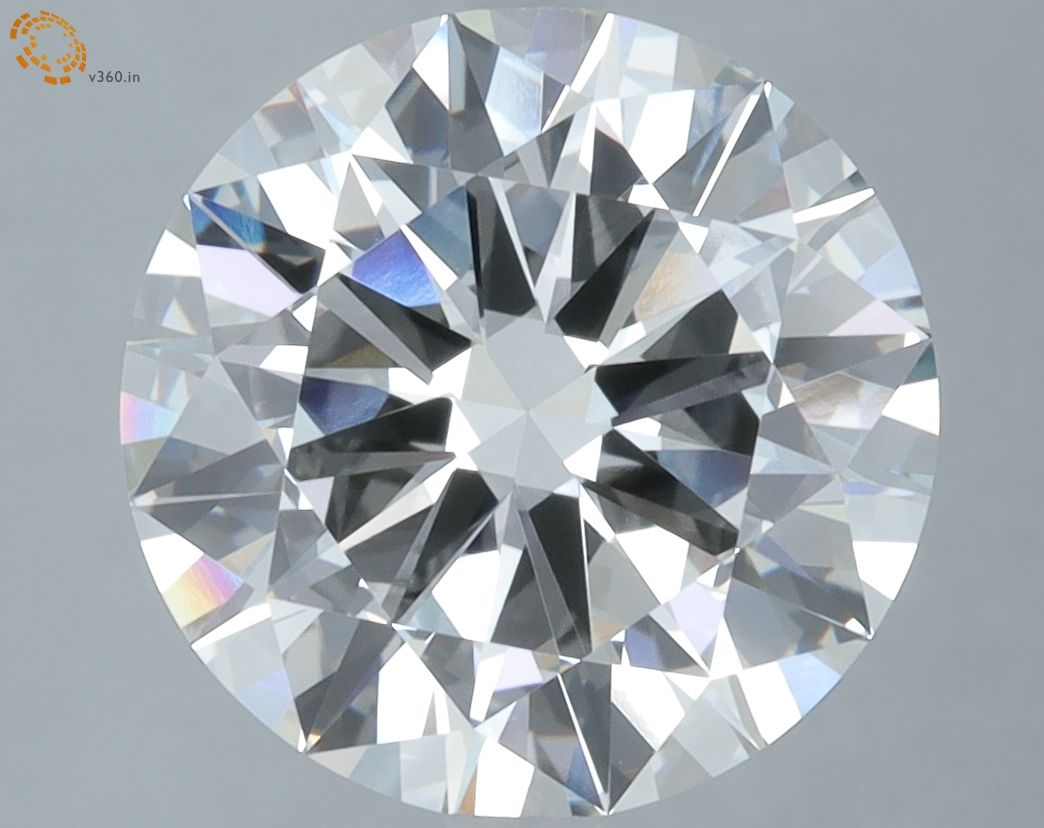 5.02 ct. round Lab Grown Diamond front image