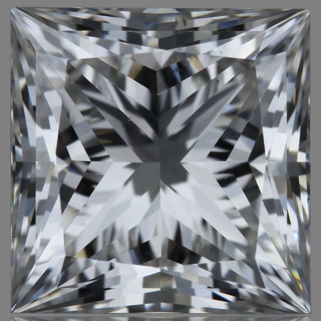 2.09 ct. princess Lab Grown Diamond front image