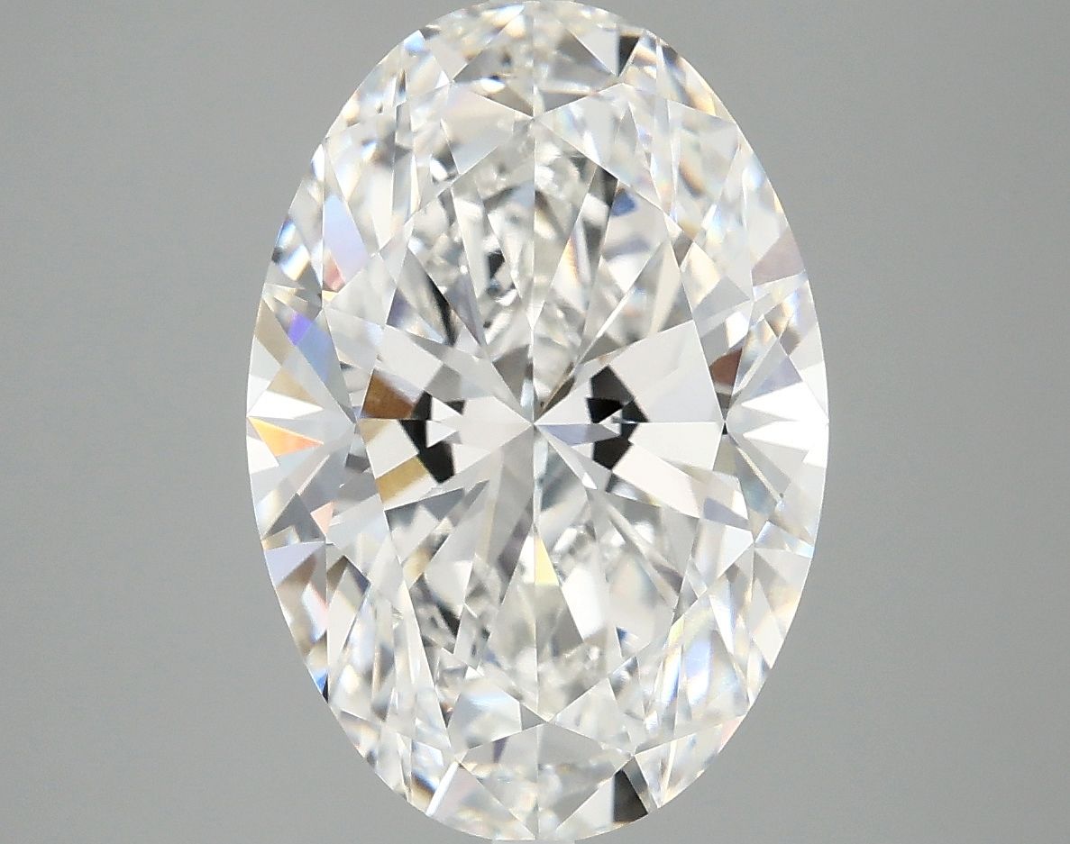 5.04 ct. oval Lab Grown Diamond front image