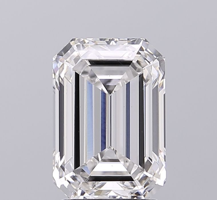 3.03 ct. emerald Lab Grown Diamond front image