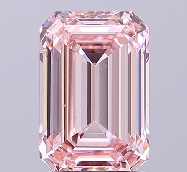 2.56 ct. emerald Lab Grown Diamond front image