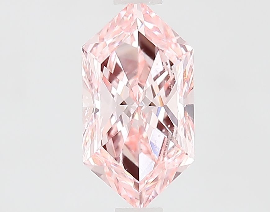 1.01 CT Fancy Intense Pink HEXAGONAL