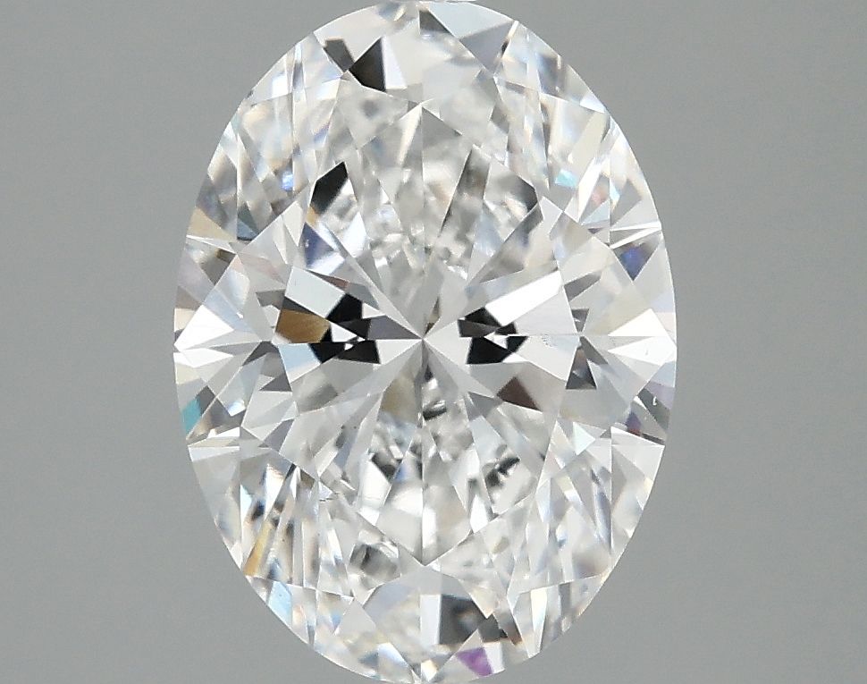 3.01 ct. oval Lab Grown Diamond front image