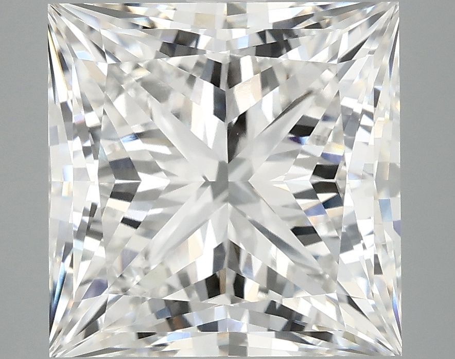 6.01 ct. princess Lab Grown Diamond front image