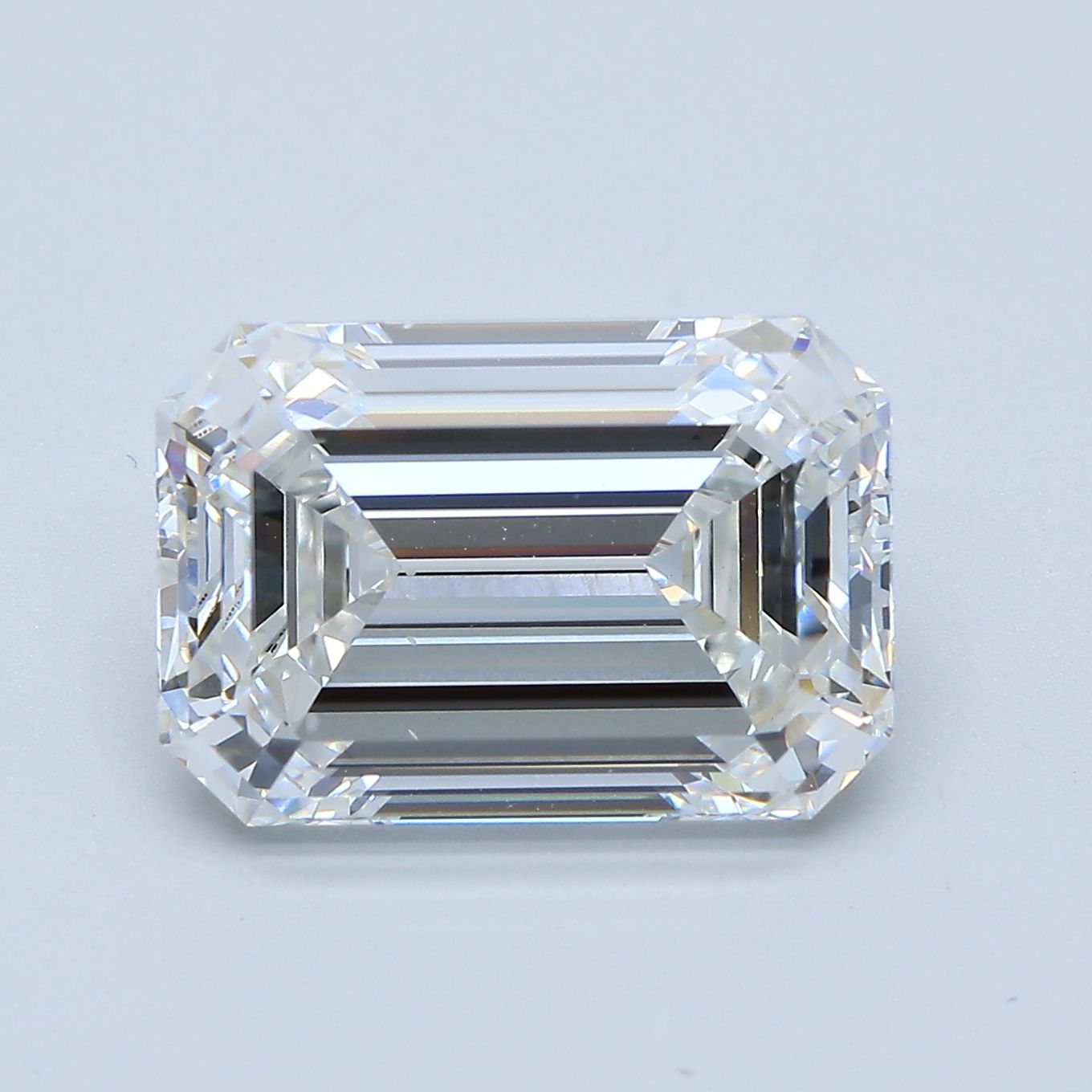 6.47 ct. emerald Lab Grown Diamond front image