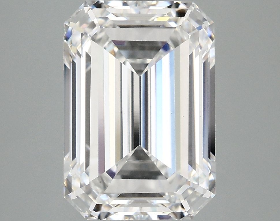 4.10 ct. emerald Lab Grown Diamond front image