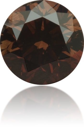 Diament 1.01 ct Fancy Deep Brown/I1