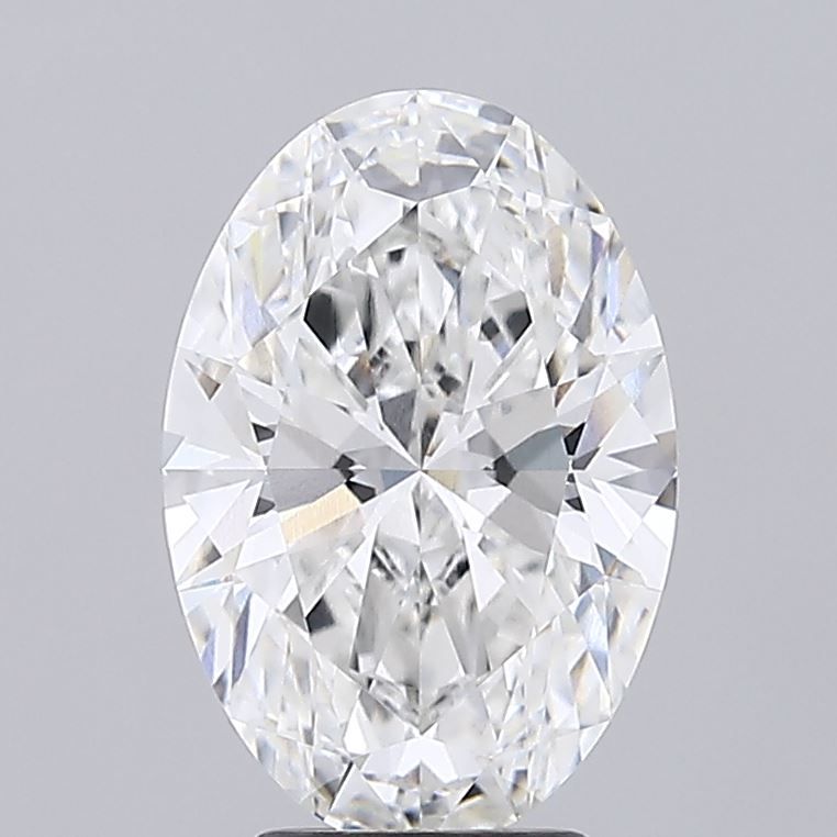 4.06 ct. oval Lab Grown Diamond front image