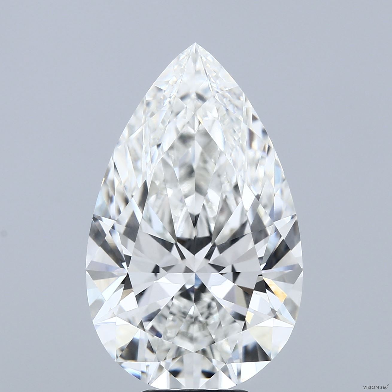 8.07 ct. pear Lab Grown Diamond front image