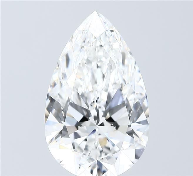 7.01 ct. pear Lab Grown Diamond front image