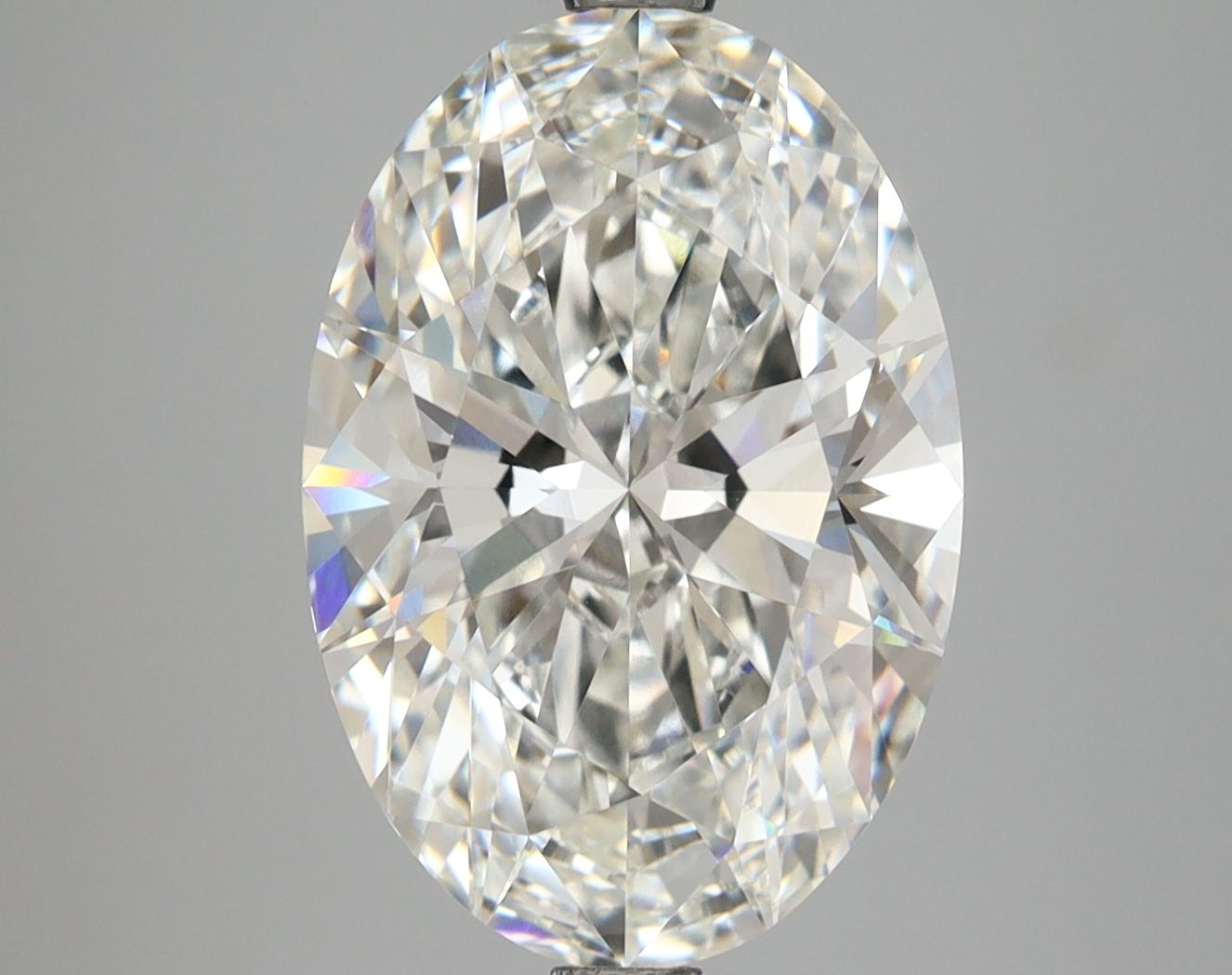 5.09 ct. oval Lab Grown Diamond front image