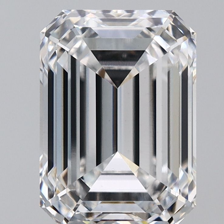 4.08 ct. emerald Lab Grown Diamond front image