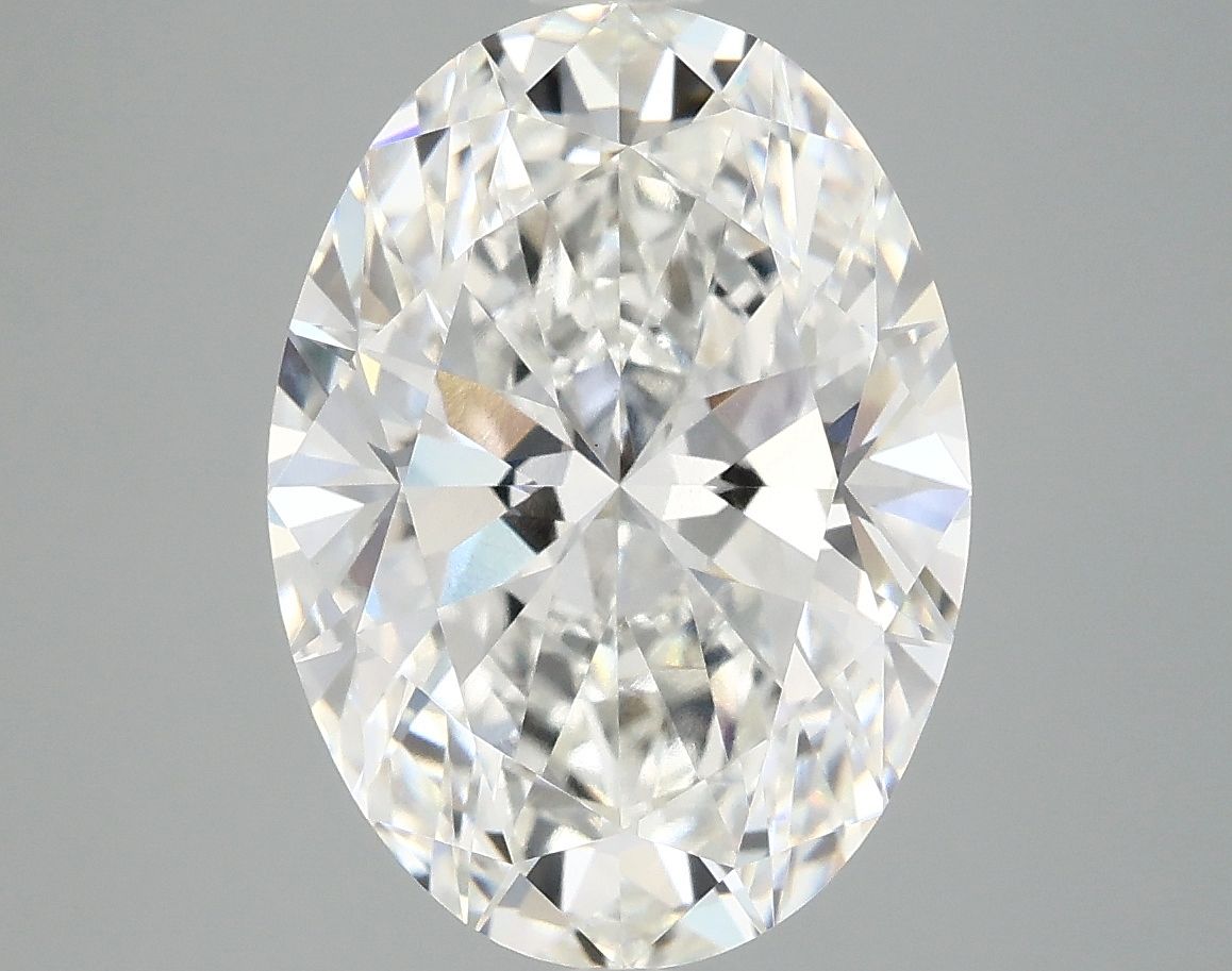 5.00 ct. oval Lab Grown Diamond front image