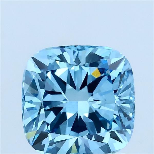 1.6 CT Fancy Vivid Blue CUSHION MODIFIED