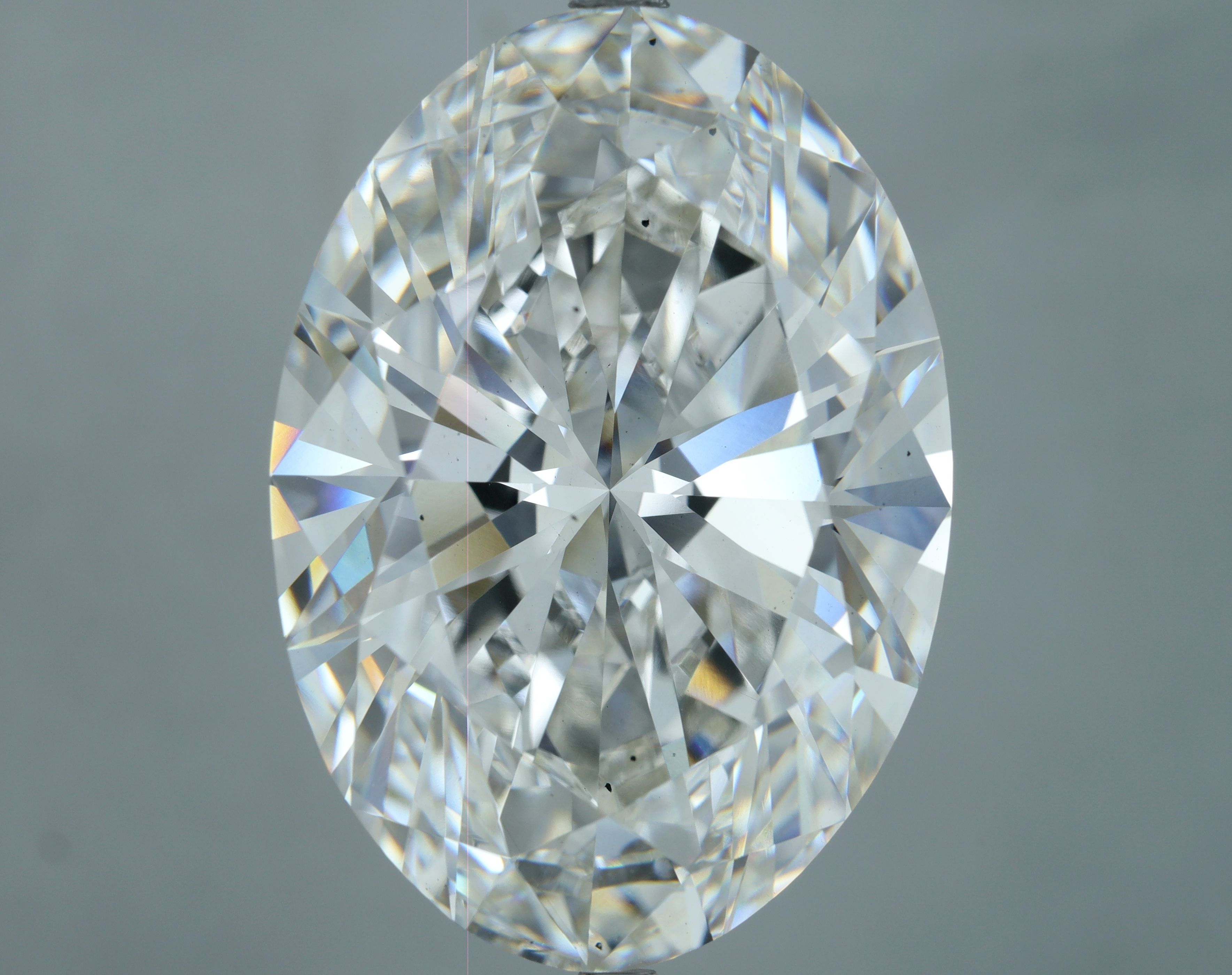 23.52 ct. oval Lab Grown Diamond front image