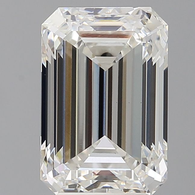 4.03 ct. emerald Lab Grown Diamond front image