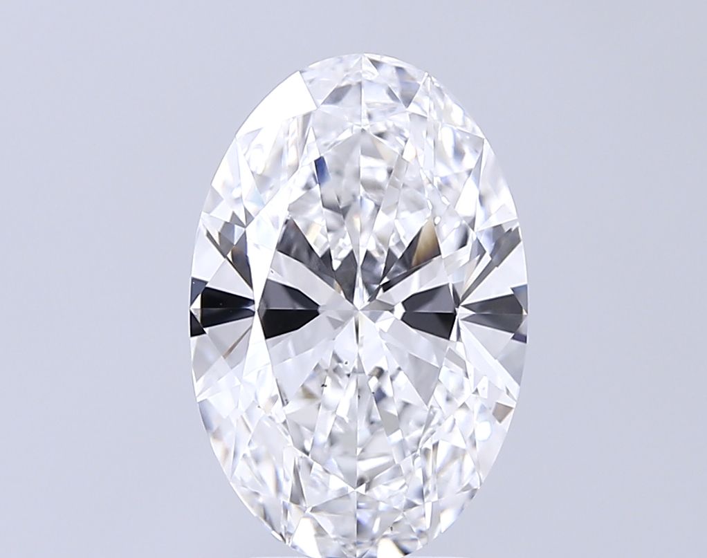 3.67 ct. oval Lab Grown Diamond front image