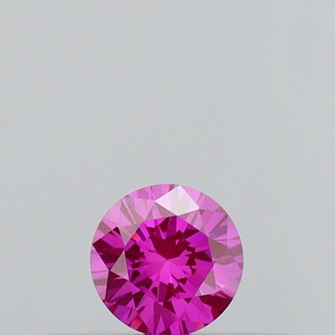 0.17 CT Fancy Vivid Pink ROUND
