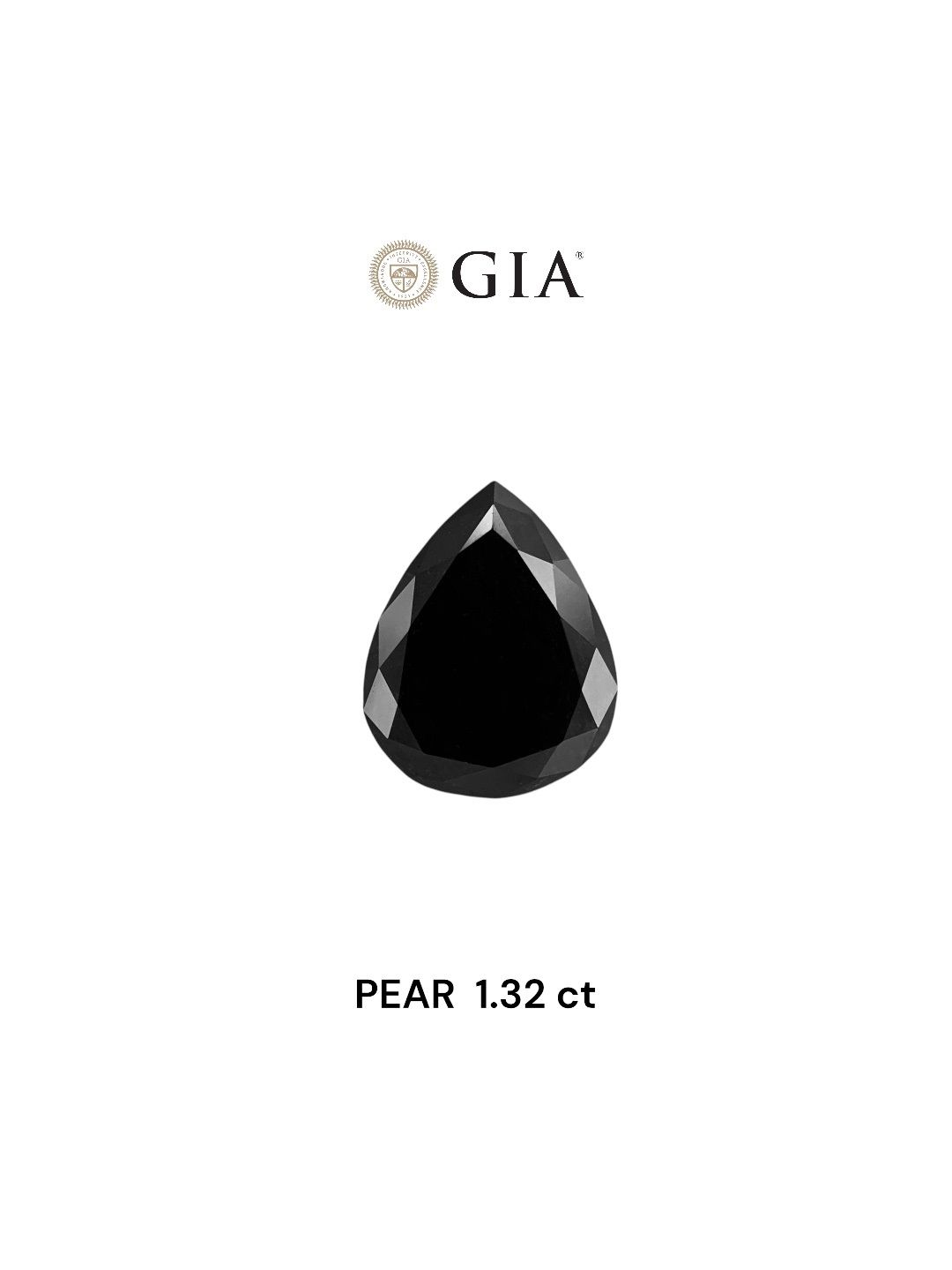 1.32 ct Pear diamond