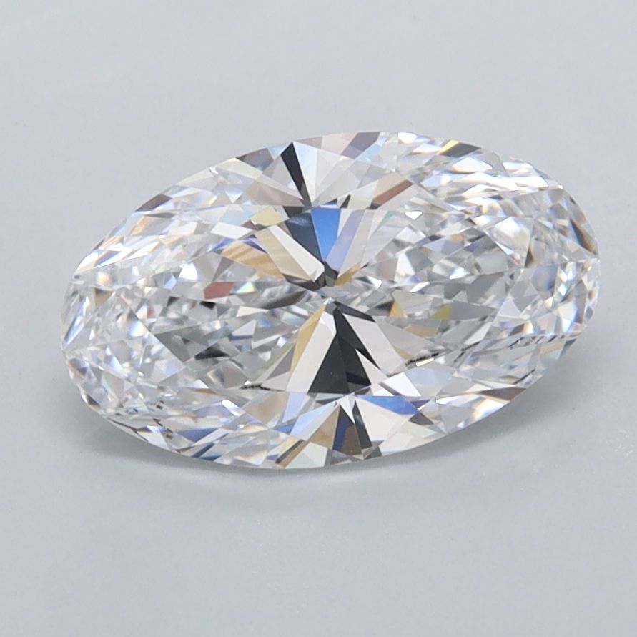 1.53 ct. oval Lab Grown Diamond front image