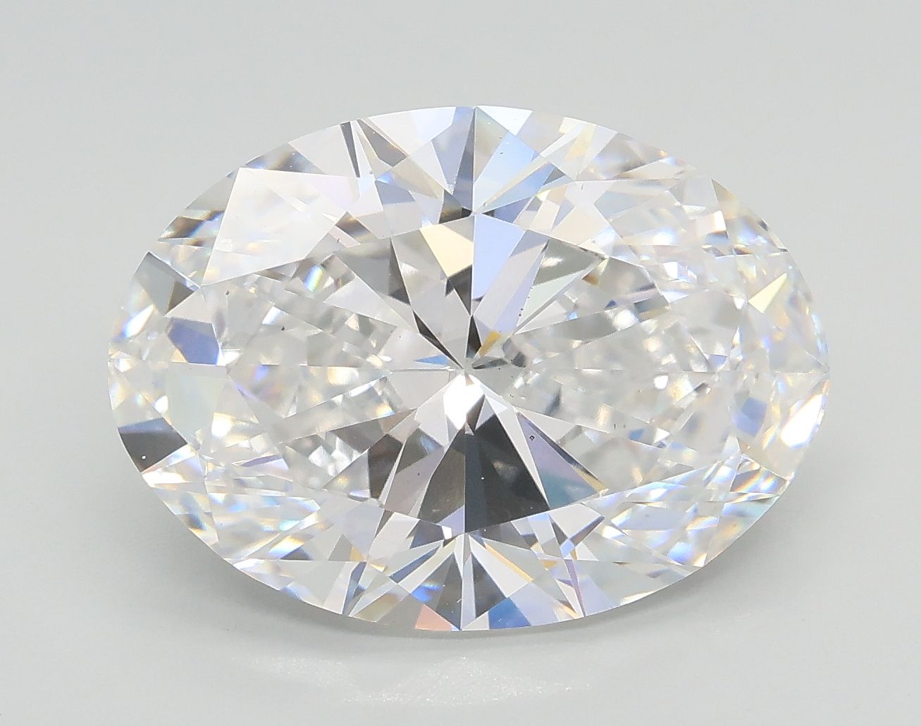 5.51 ct. oval Lab Grown Diamond front image
