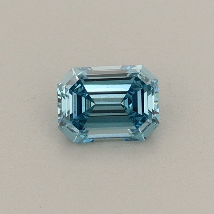 0.29 CT Fancy Vivid Blue EMERALD