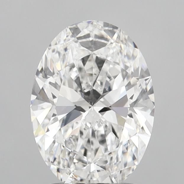 1.53 ct. oval Lab Grown Diamond front image