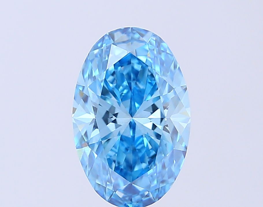 2.54 ct. oval Lab Grown Diamond front image