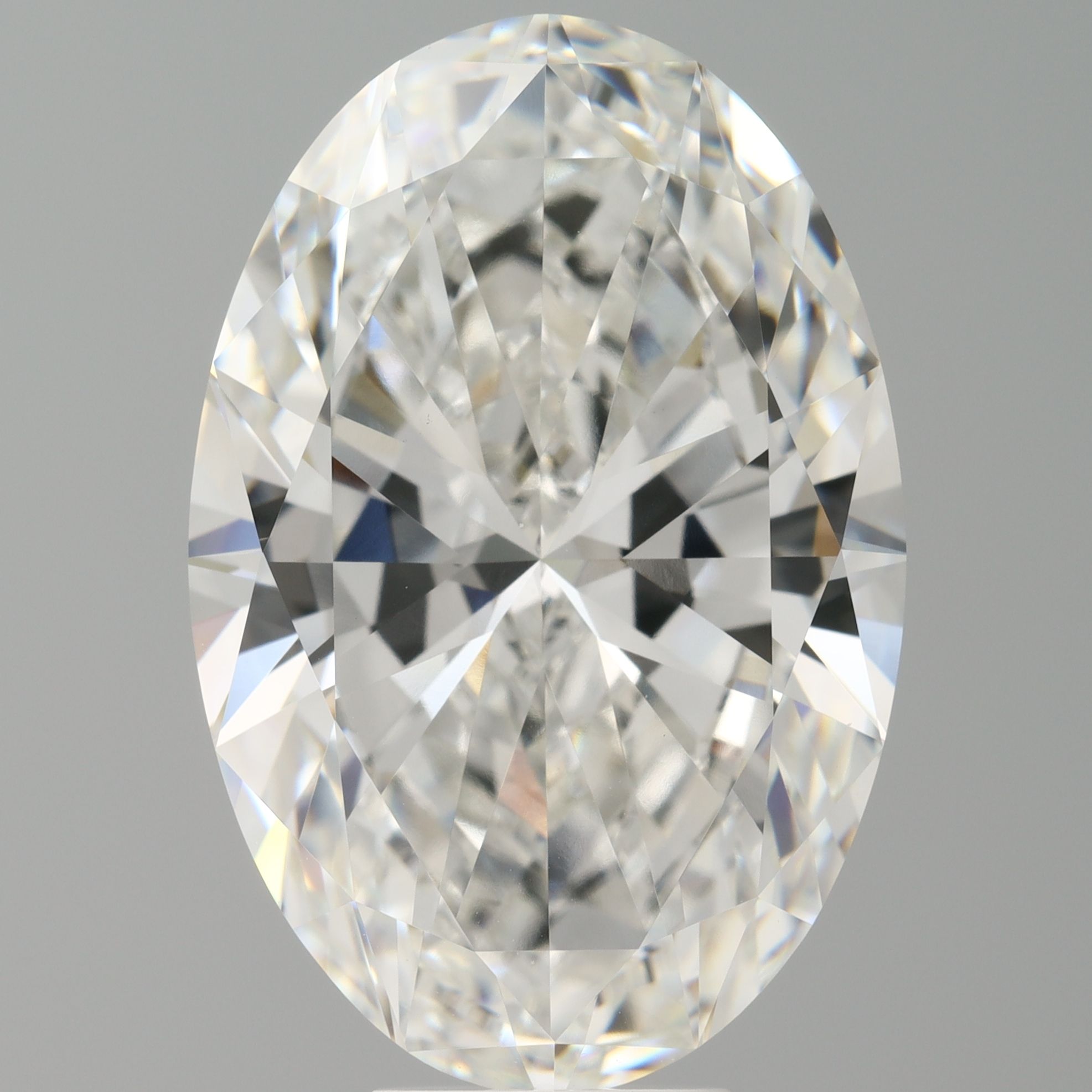 9.49 ct. oval Lab Grown Diamond front image