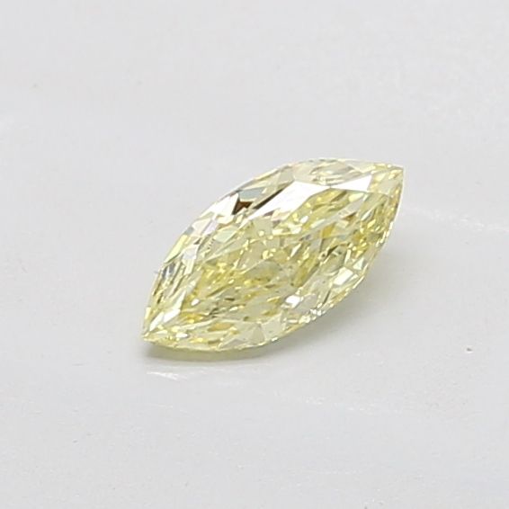 0.52 CT Fancy Intense Yellow MARQUISE