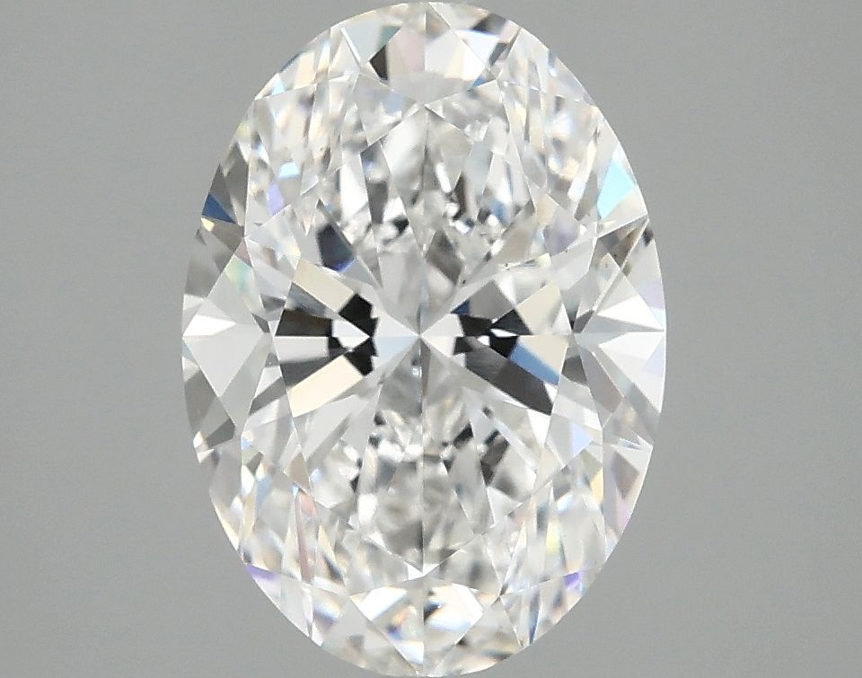 3.05 ct. oval Lab Grown Diamond front image