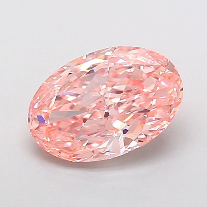 1.13 CT Fancy Intense Pink OVAL