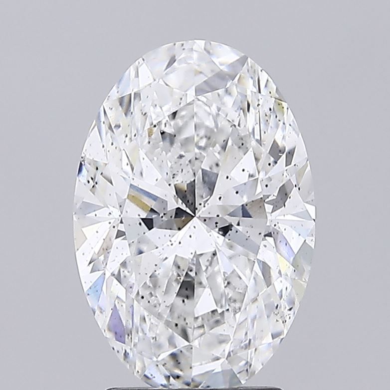 3.05 ct. oval Lab Grown Diamond front image